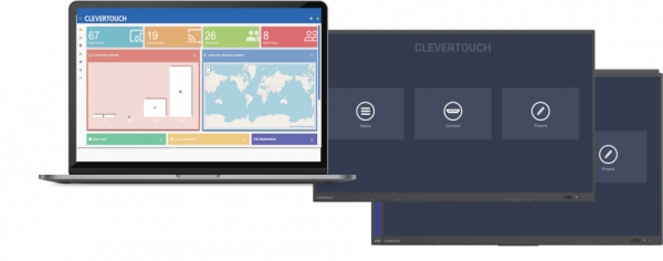 Интерактивная панель Clevertouch UX Pro Gen 2 75 4K + 2 x Clevershare 3