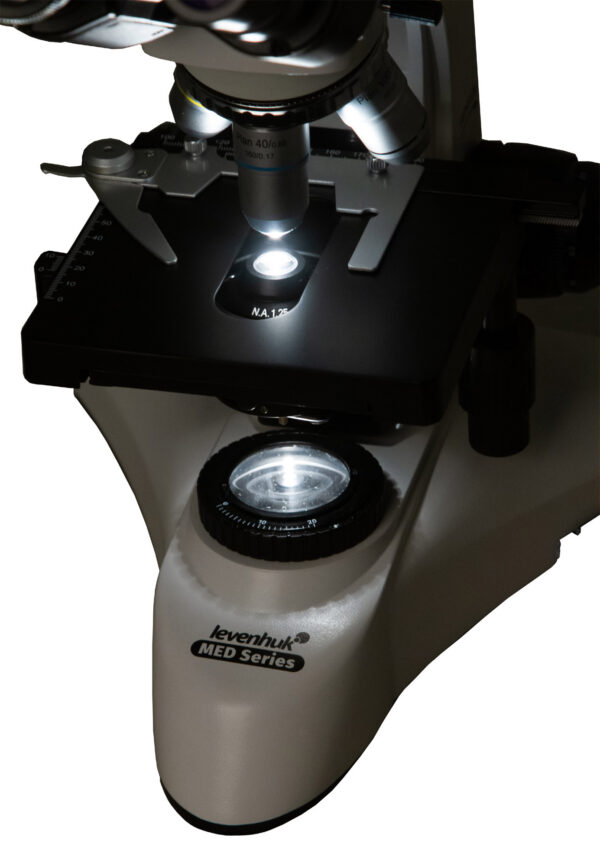 Микроскоп Levenhuk MED 25T, тринокулярный — изображение 3