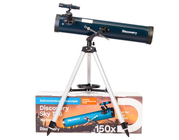 Телескоп Levenhuk Discovery Sky T76 с книгой — изображение 2