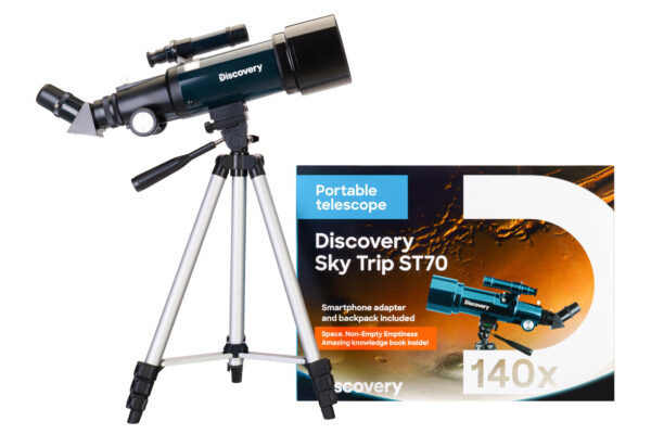 Телескоп Discovery Sky Trip ST70 с книгой — изображение 2