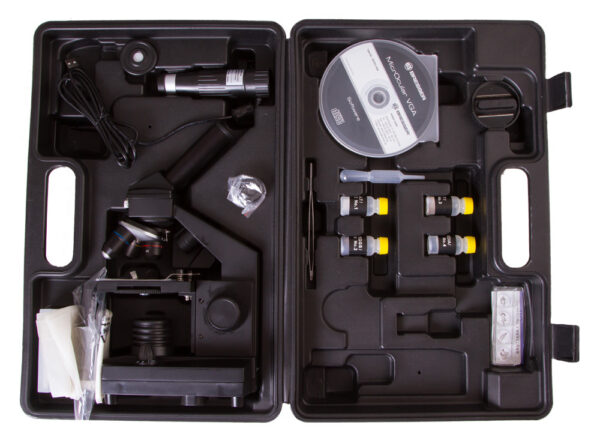 Микроскоп цифровой Bresser National Geographic 40–1024x, в кейсе — изображение 2