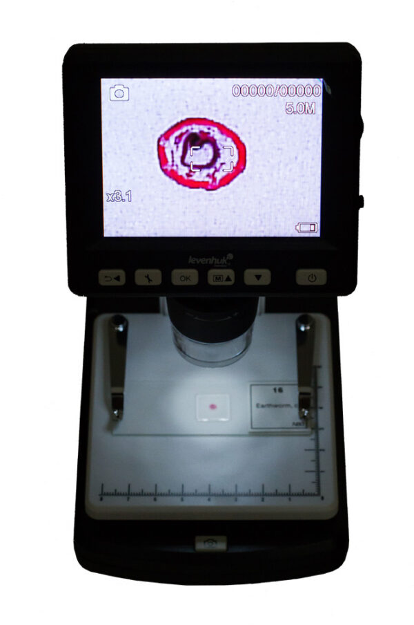 Микроскоп цифровой Levenhuk DTX 500 LCD — изображение 3
