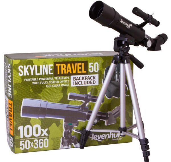 Телескоп Levenhuk Skyline Travel 50 — изображение 4